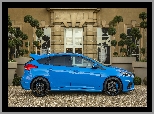 2016, Niebieski, Ford Focus Mk III RS